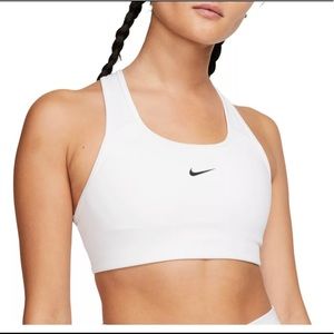 Nike swoosh sports bra